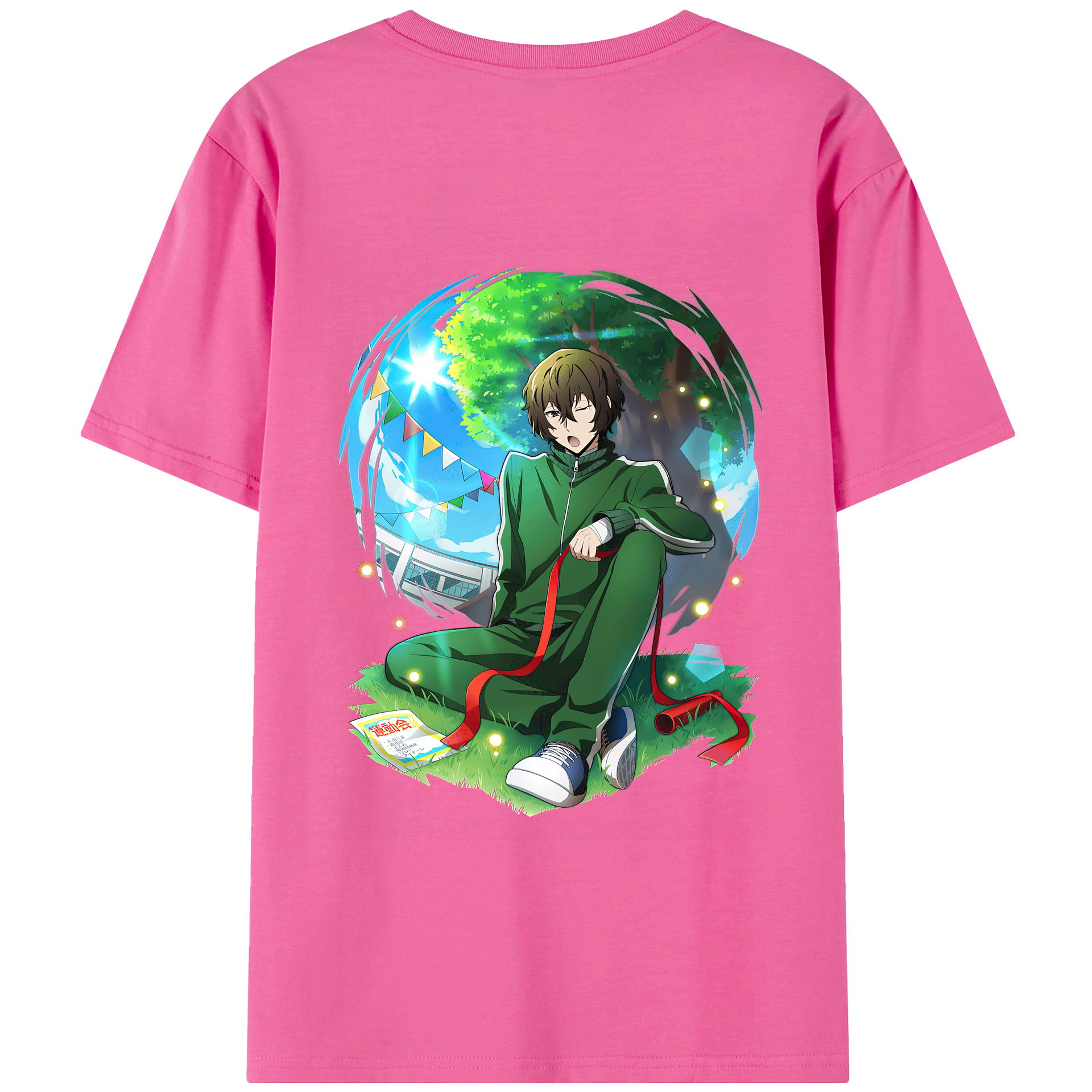 （画像用） 文豪ストレイドッグス Bungo Stray Dogs レディース半袖Tシャツ(バックプリント)